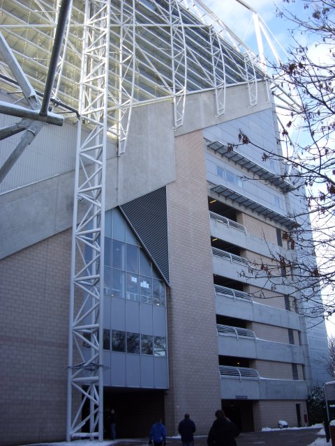 Side of the Sir John Hall Stand